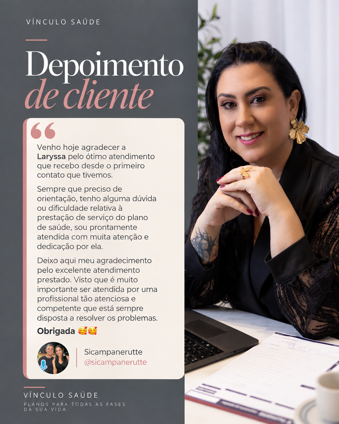 Depoimento de Sicampanerutte